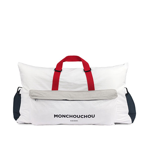 MONCHOUCHOU 몽슈슈 10th 몽카시트 슈퍼 사이즈 화이트 애플